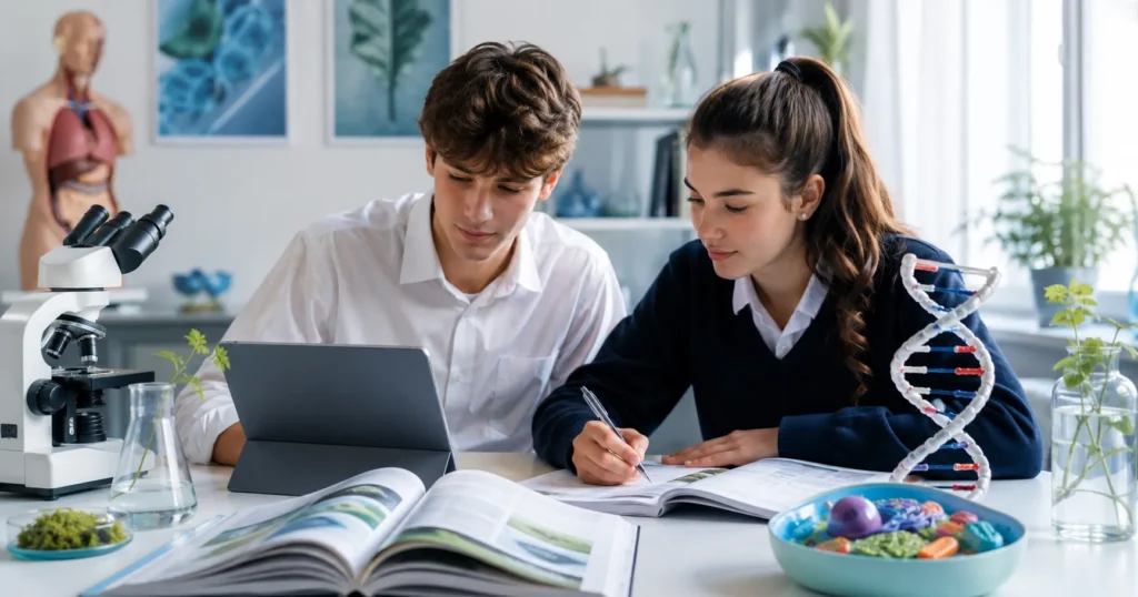 Australian school students preparing for the HSC Biology Practice Test with Easy-Quizzz academic test resources.