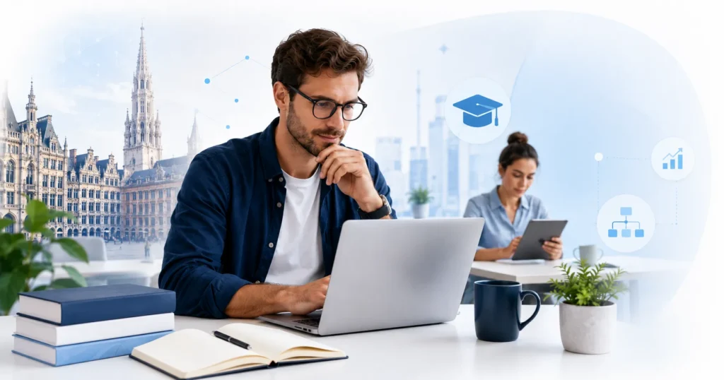 ITIL Proefexamen voor ITIL-certificeringen in België met online studie en oefening via Easy-Quizzz.