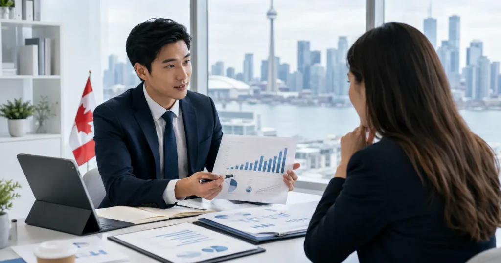 Easy-Quizzz Canada image for Investment Analyst Interview Questions in financial services interview practice.