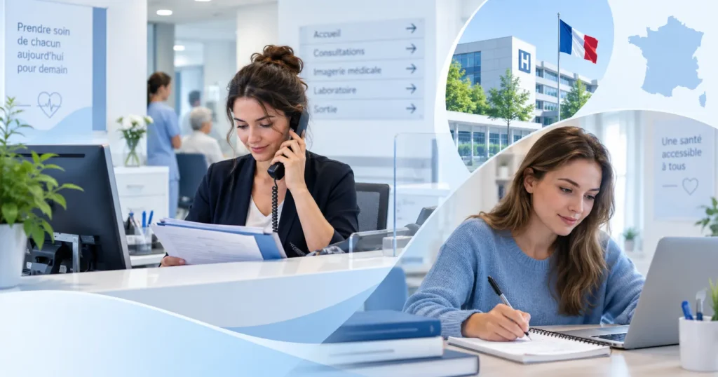 Test secrétaire médicale et préparation à l’examen de secrétaire médical en France