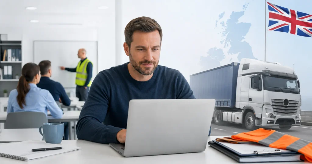 Easy-Quizzz ADR Mock Test for UK Certifications Assessment Test preparation with online practice and transport training theme.
