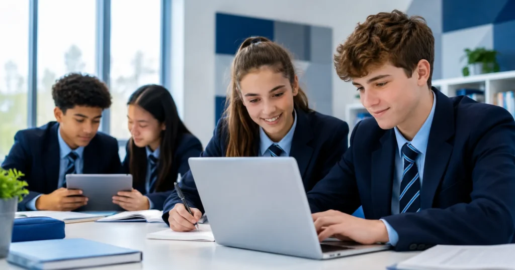 Easy-Quizzz CAT4 Test Practice for Year 9 & 10 (Level F) for UK school admission practice test preparation.
