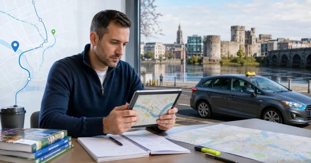 Easy-Quizzz SPSV Area Knowledge Test Limerick image for Ireland License and Driving License area knowledge practice