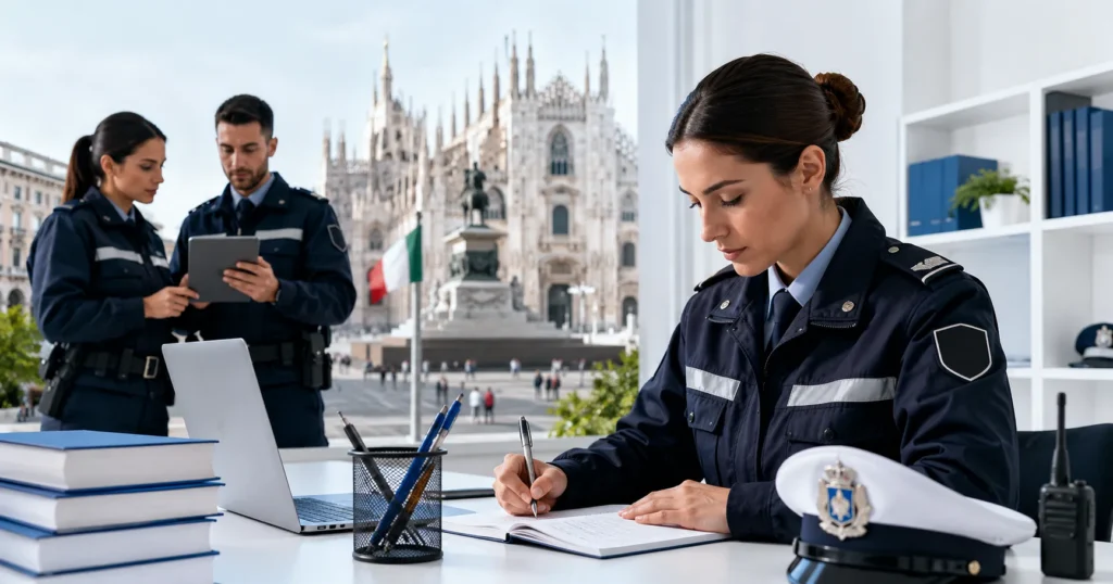 Concorso polizia locale Milano Italia procedura APL M 2025 Comune di Milano mobilita agente polizia locale area istruttori tempo pieno Lombardia