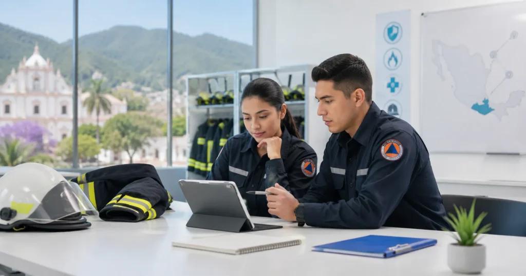 Preparación Easy-Quizzz México para Examen de Bomberos Chiapas en Servicio Público y Protección Civil.