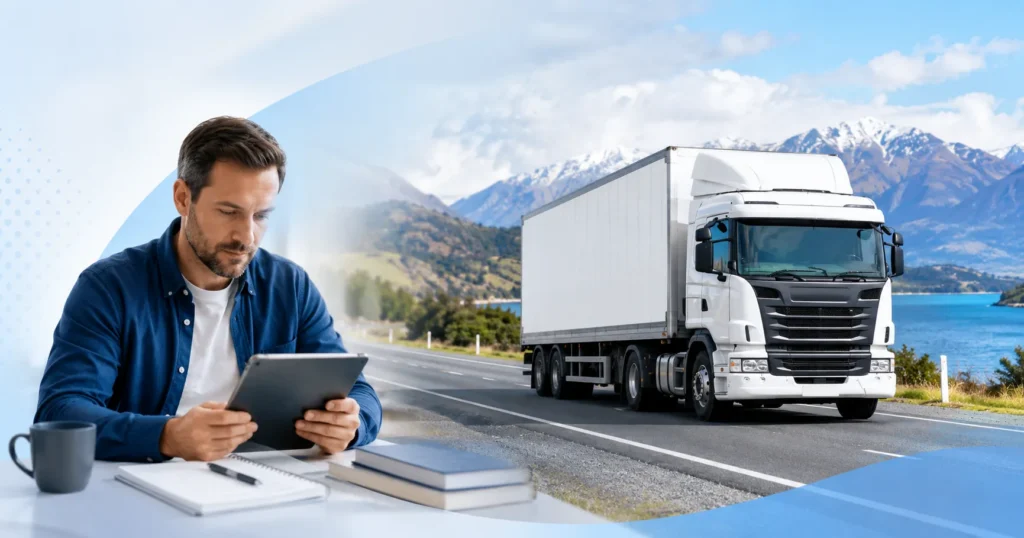 Easy-Quizzz New Zealand Class 4 Heavy Rigid Vehicle Licence Practice Test for driving license theory test preparation.
