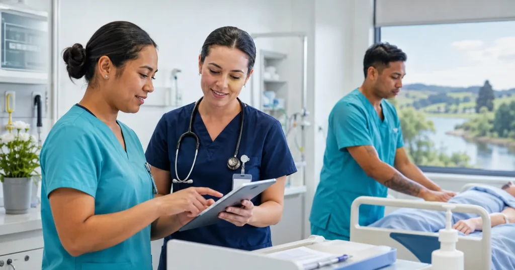 Easy-Quizzz New Zealand Waikato public service practice test for Health Care Assistants in the Acute Surgical Assessment Unit M18.
