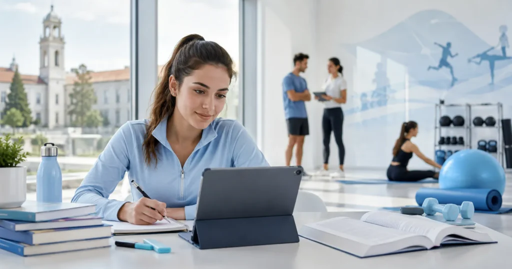 Easy-Quizzz Portugal para o Simulador Preparatório para o Exame da Licenciatura em Desporto e Bem-Estar em Universidade e Exame Académico