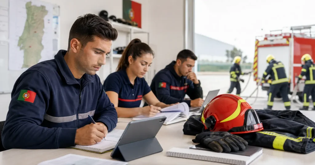 Preparacao para testes bombeiros sapadores e Test Bombeiros Sapadores em Portugal