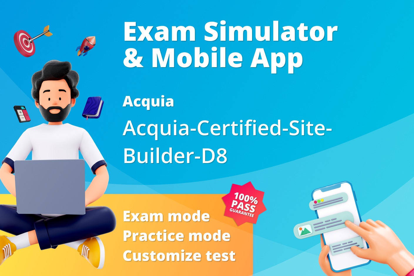 Acquia certified site builder D8 mock exam preparation in Canada