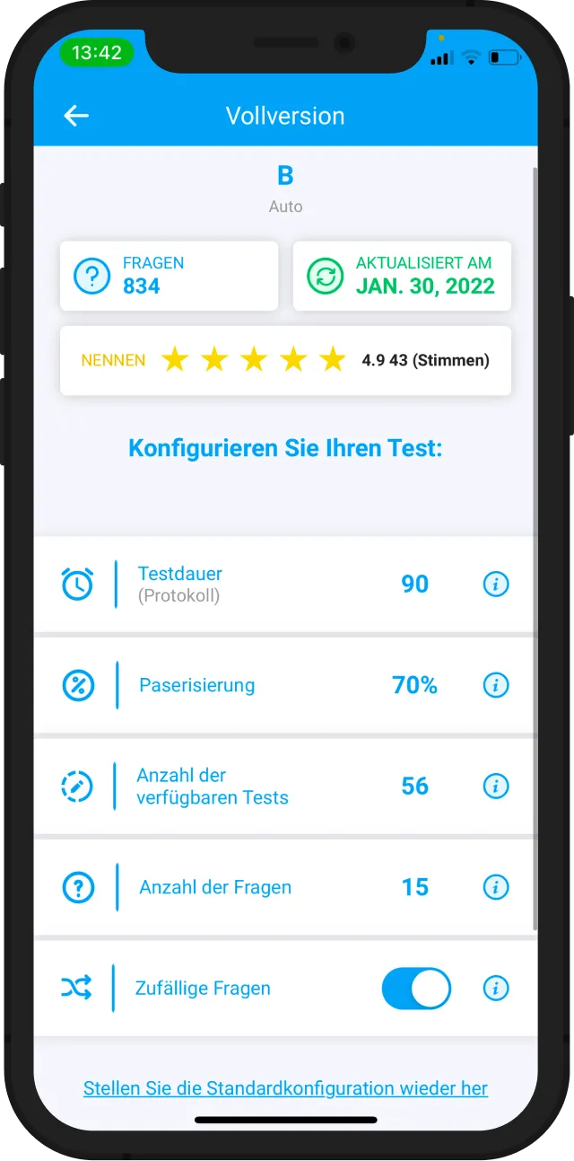 Ist dein Online Testsimulator - BKA Einstellungstest 2023 PDF nicht genug? Verwende die Handy App im Übungsmodus.