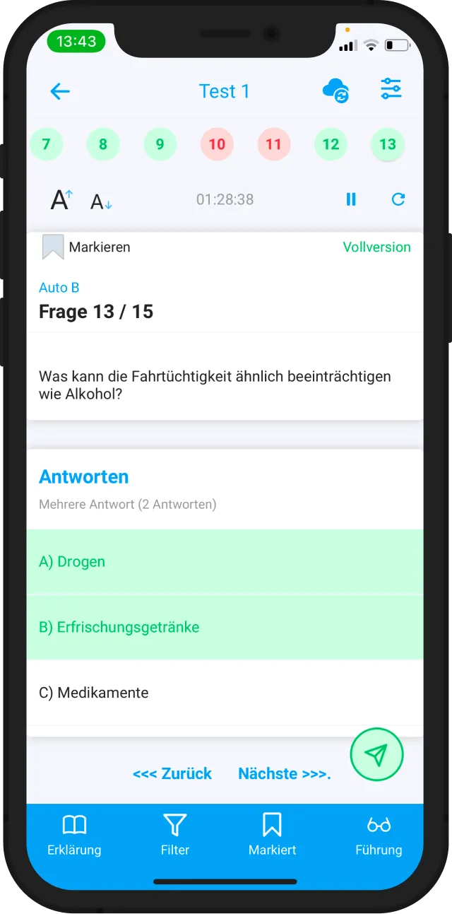 Automatisches Lernen sowie automatisches Swipe?