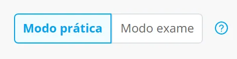 There is a screenshot of exam mode select for Vestibular Universidade Federal De Santa Catarina Ufsc practice test