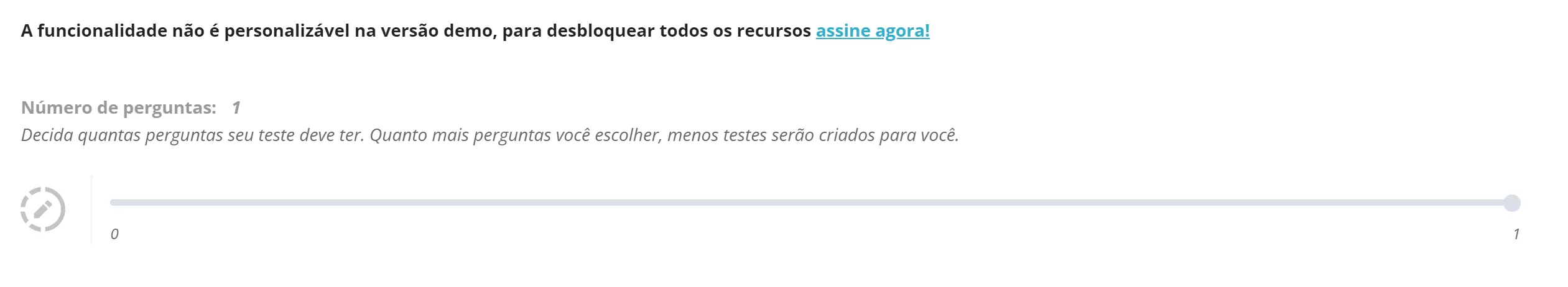 Escolha qual o número de questões que quer fazer Concursos Publicos