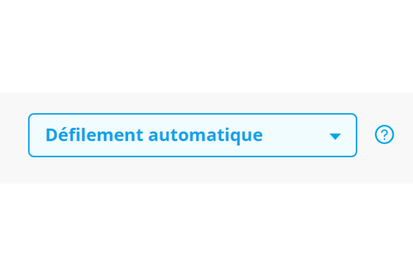 Fonction Auto Scroll pour les questions Big five test