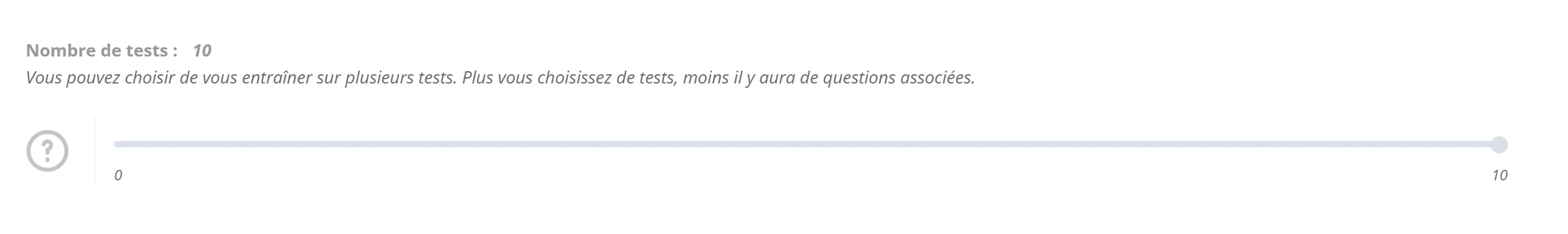 Note de réussite personnalisée test pratique Juridique