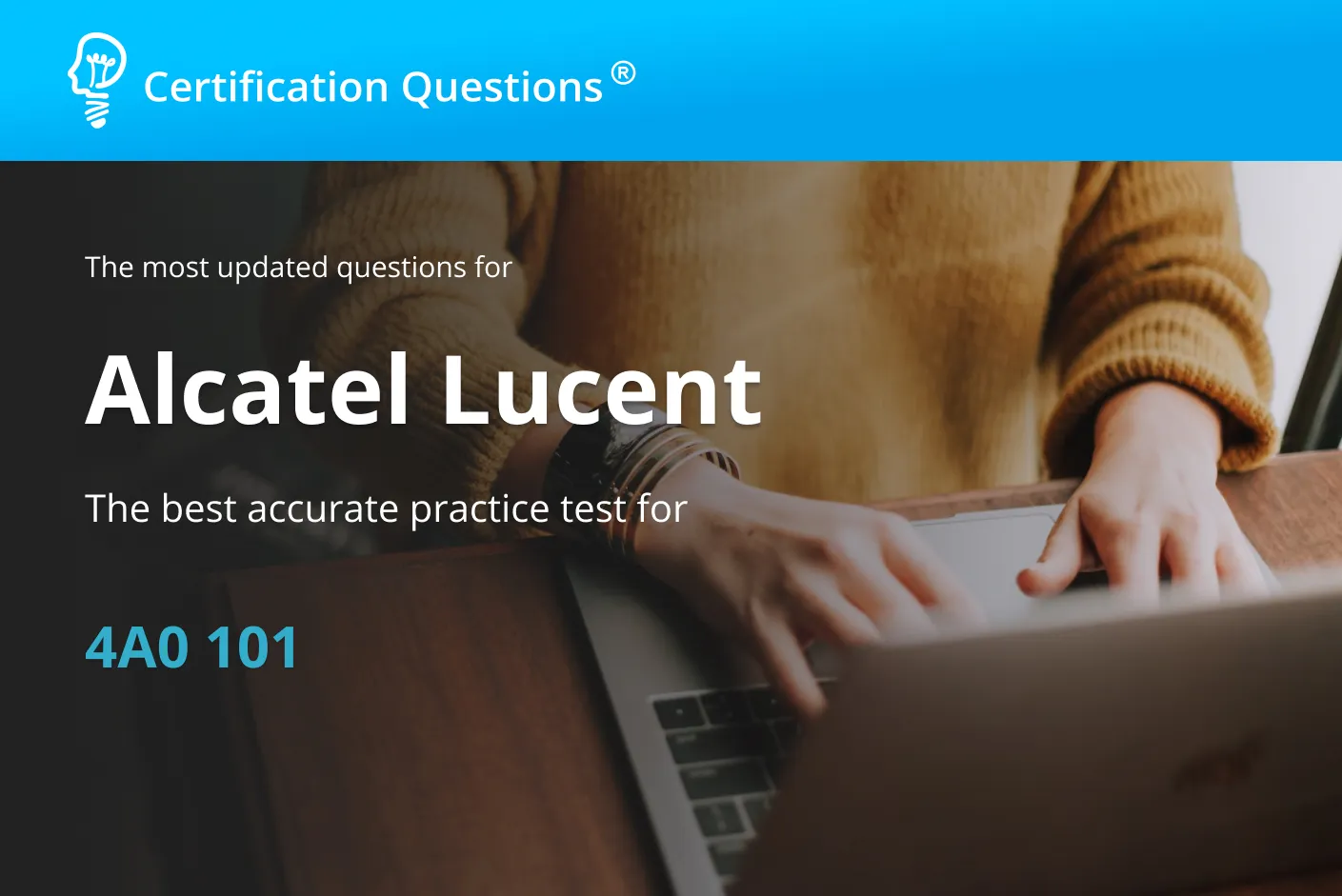 This image represents the Alcatel-Lucent 4a101 exam questions