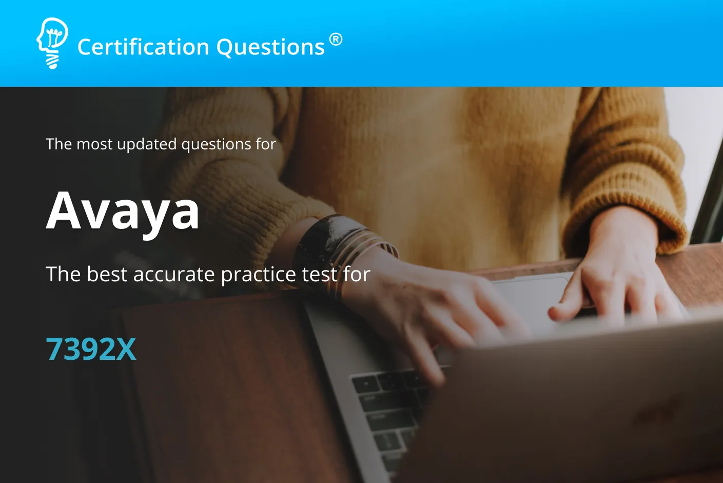 This image represents the exam guide about Avaya 7392x Practice Test