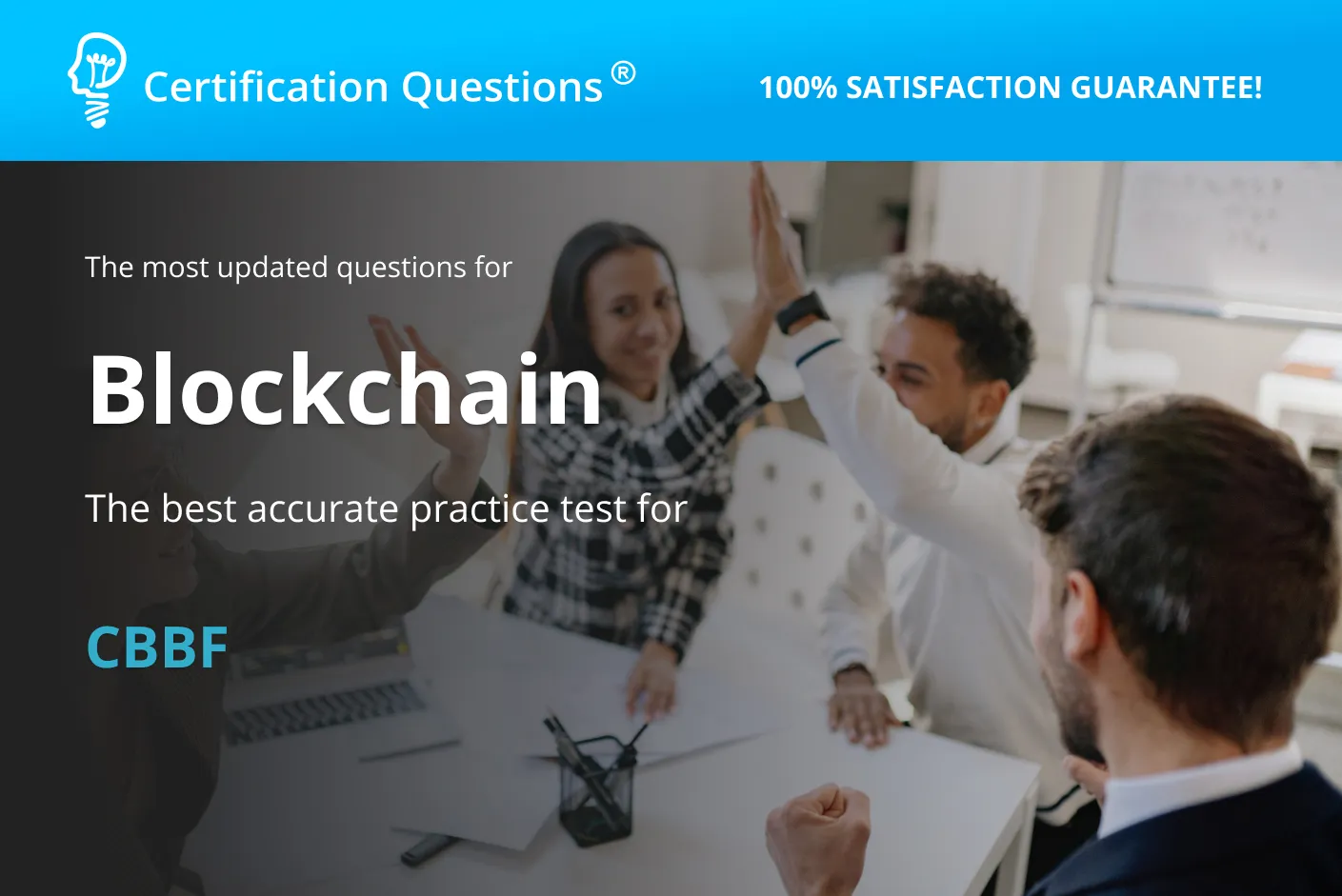 This is image is a guide about Blockchain CBBF exam