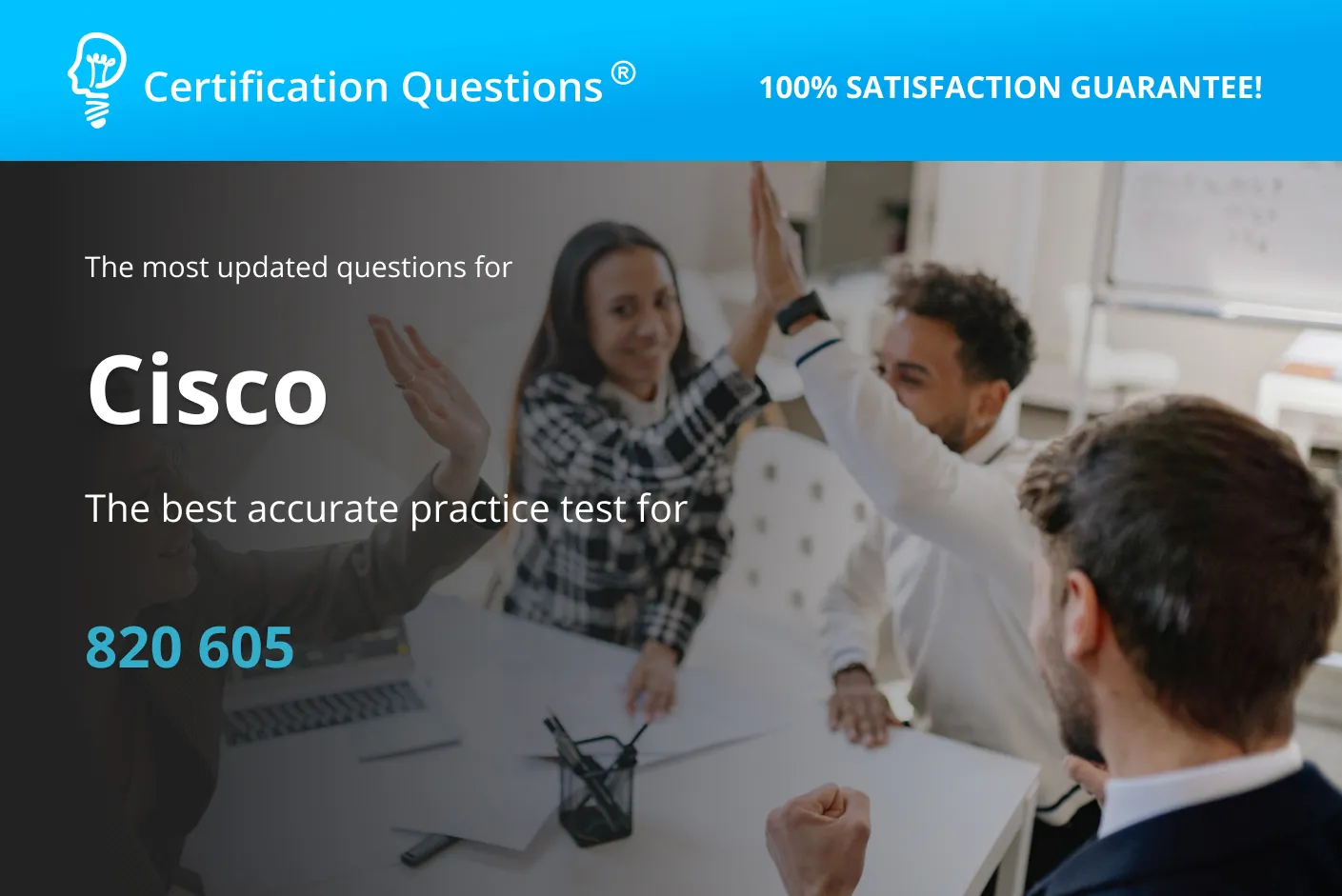 This image represents the Cisco Customer Success Manager Exam Questions.