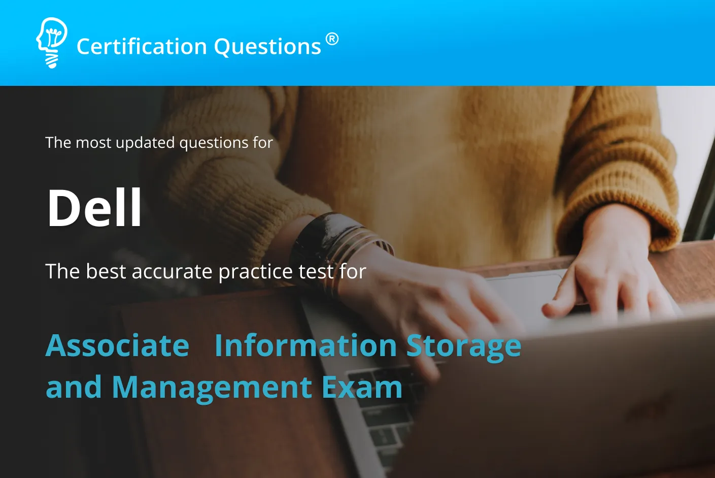 This image represents the Information Storage and Management exam This image represents the Information Storage and Management exam