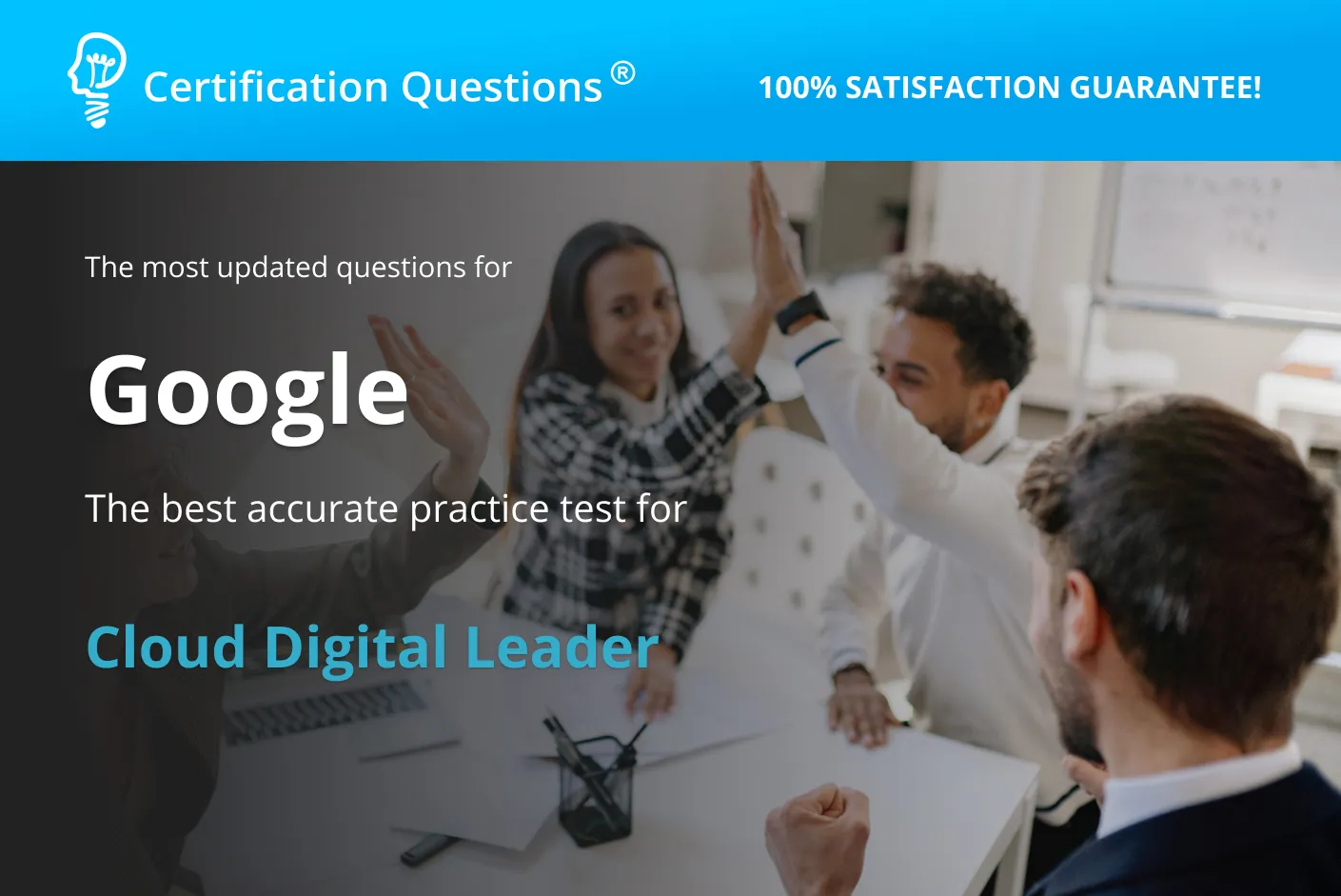 This image is related to google cloud digital leader exam questions