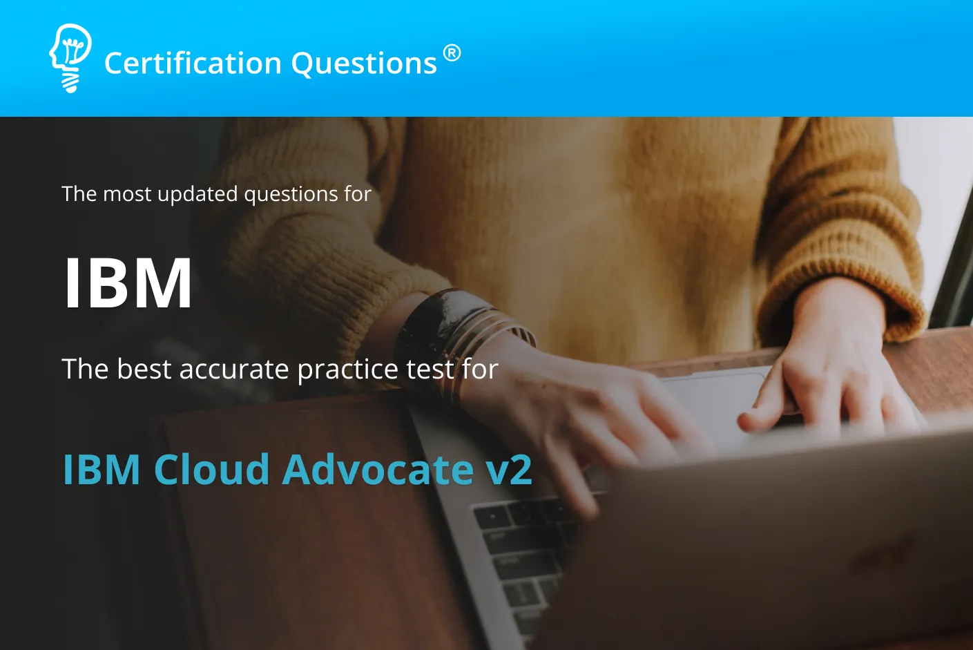 This image represents the IBM Cloud Advocate V2 Exam in the USA