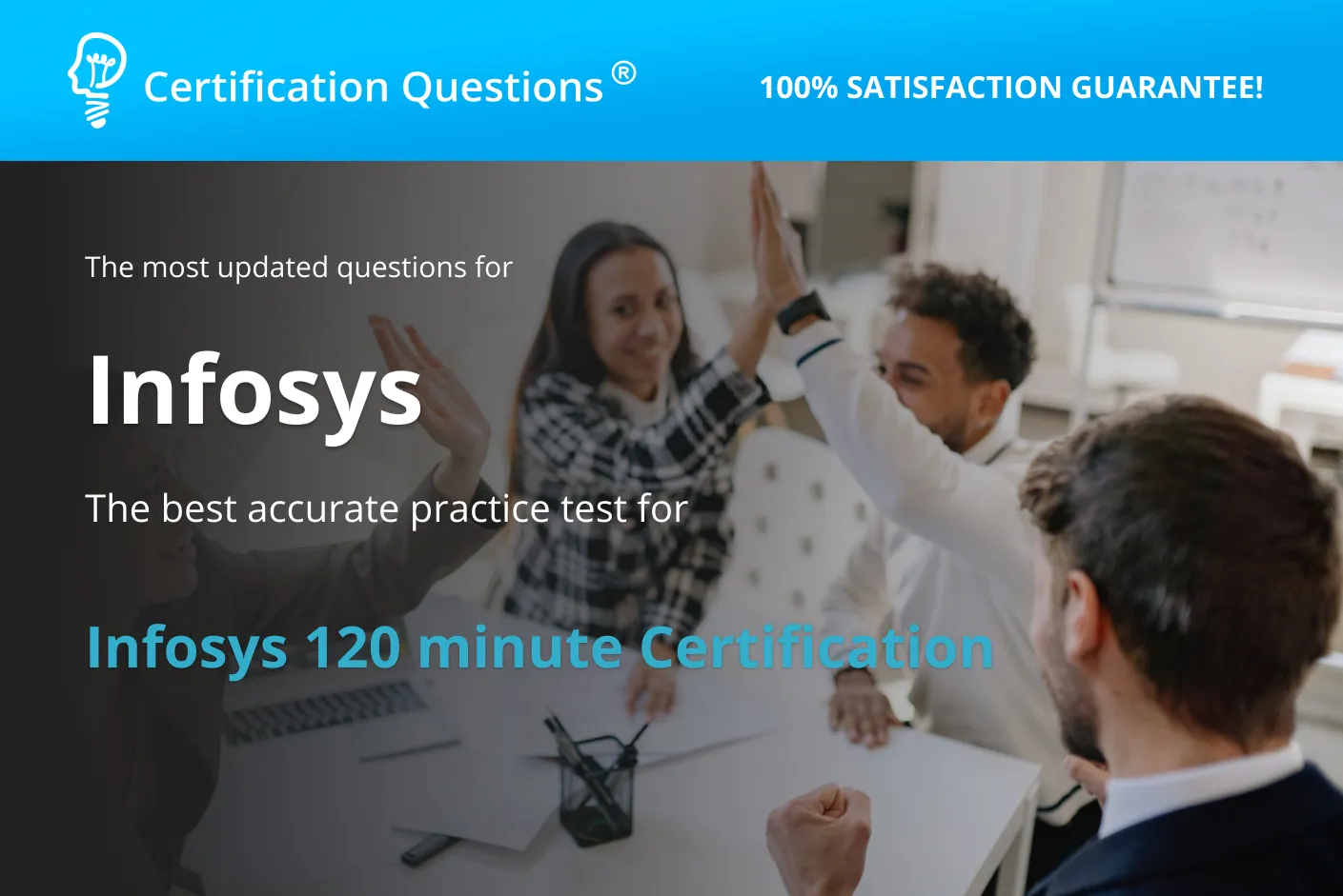 This image is related to Infosys 120 minute certification practice test