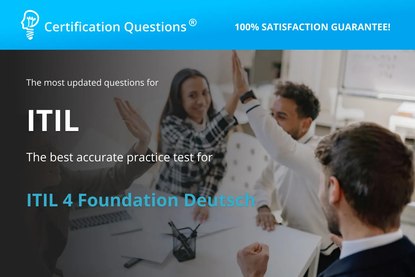 Here is the image for the ITIL 4 Foundation practice test in the United States of America.