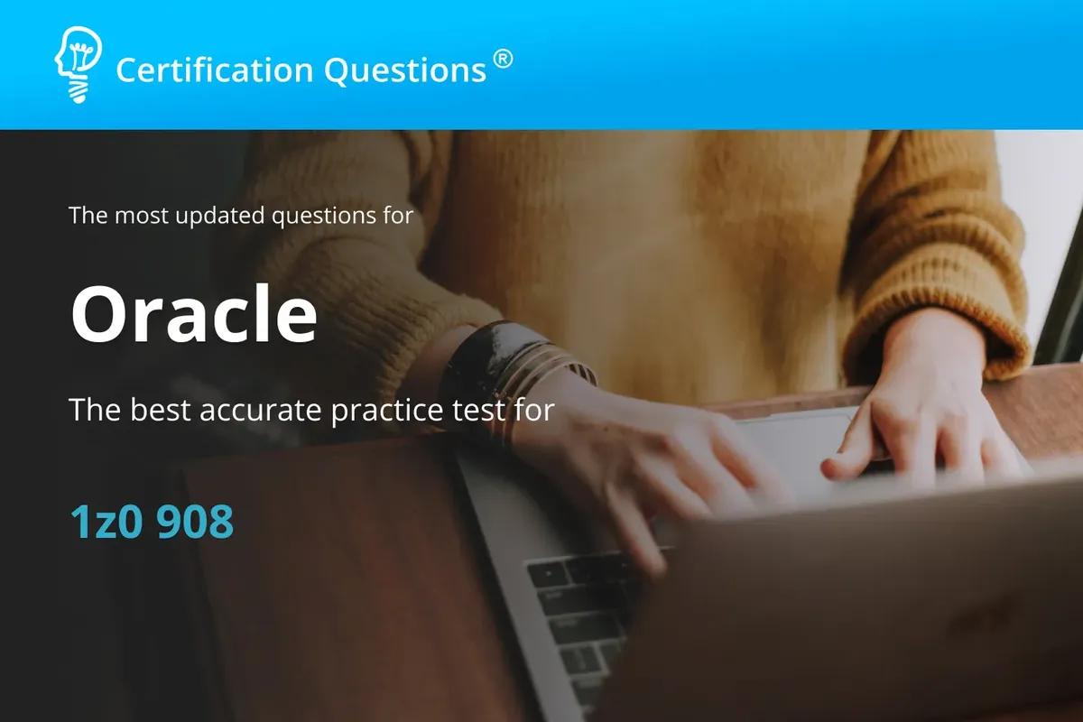 This image represents the 1z0-908 exam questions in USA