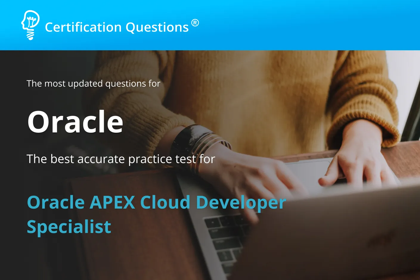 This image represents the Oracle Apex Developer Practice Test This image represents the Oracle Apex Developer Practice Test