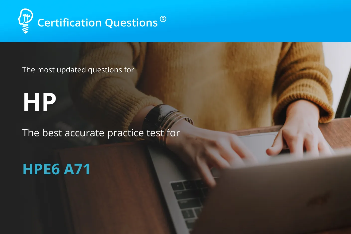 This image is related to HPE6 A71 Practice Test in the USA