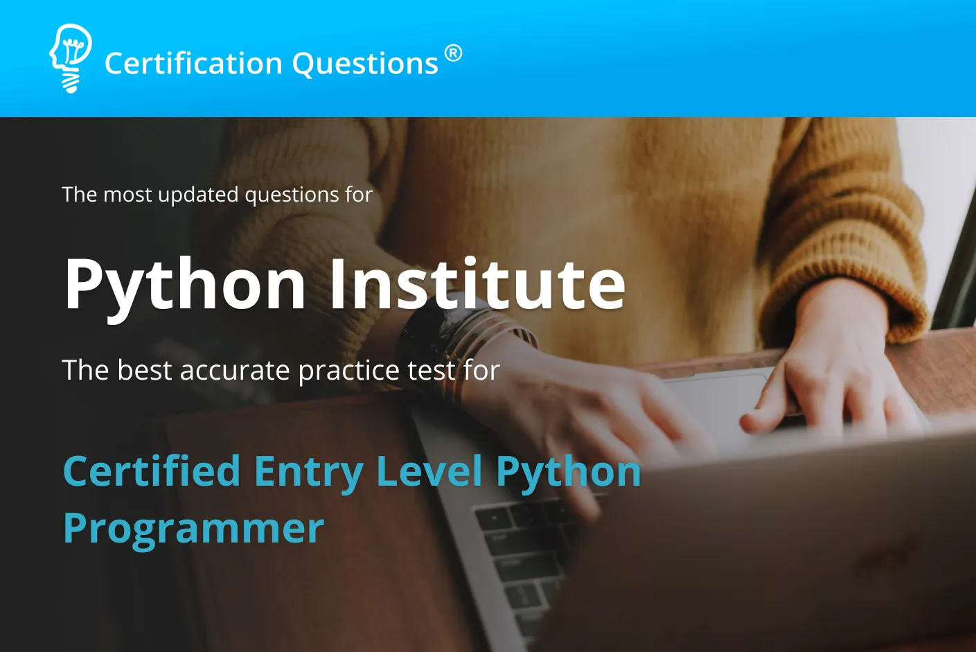 This image represents the Certified entry level python programmer