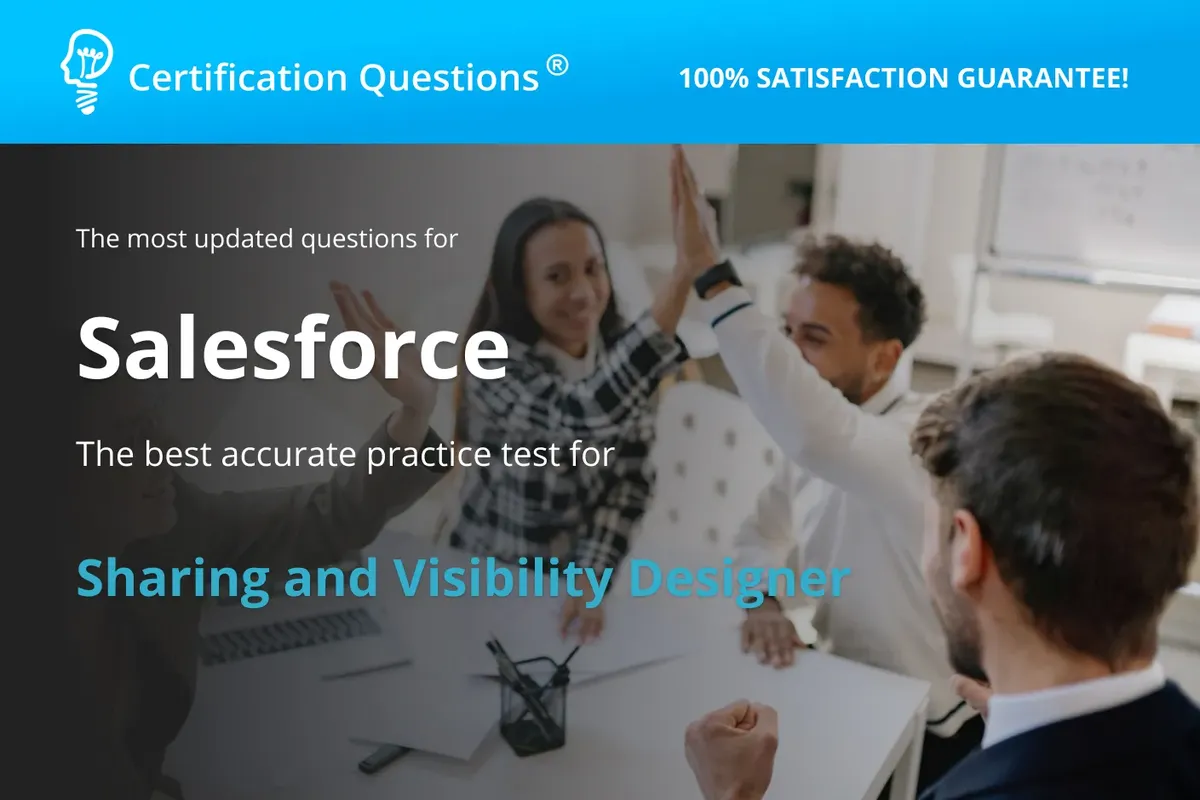 In this study guide, you will learn about the Salesforce sharing and visibility designer practice exam.