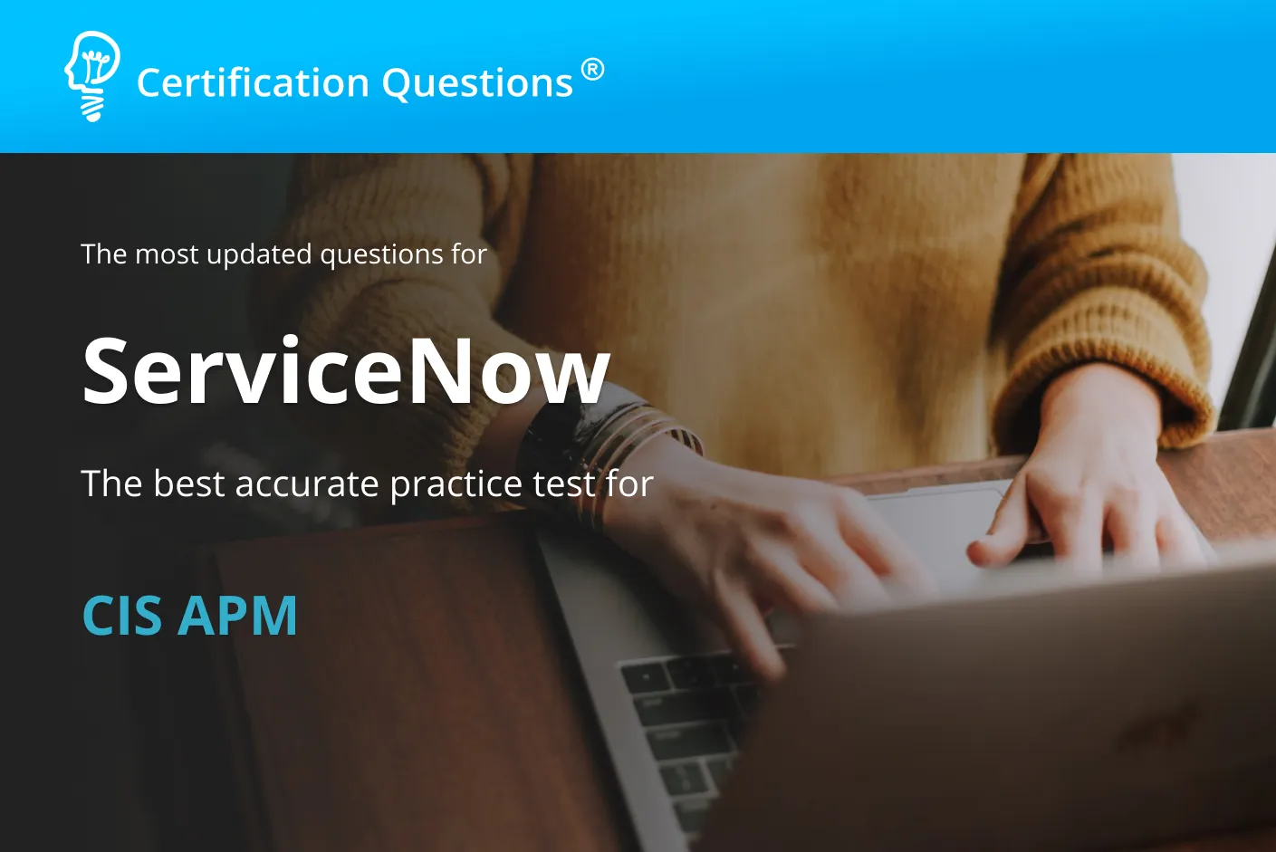 This image represents the study guide of the Servicenow Cis-Csm Exam Questions