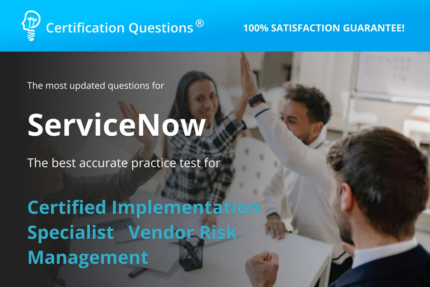 This image is related to ServiceNow exam questions