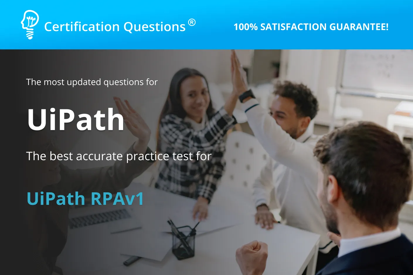 This image represents the uipath rpa associate certification exam practice questions